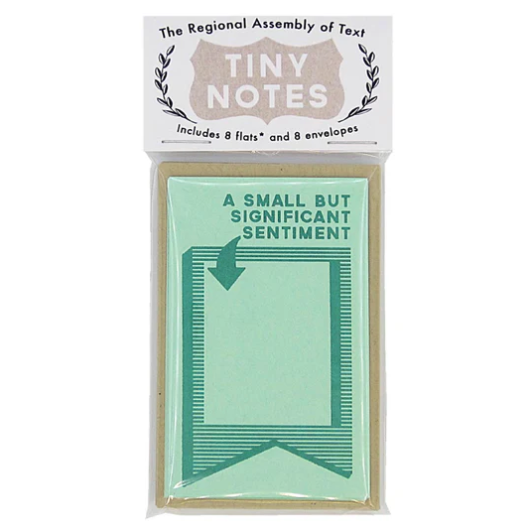 The Regional Assembly of Text - Tiny Notes