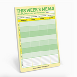 Knock Knock - This Week's Meals Big & Sticky Notepads