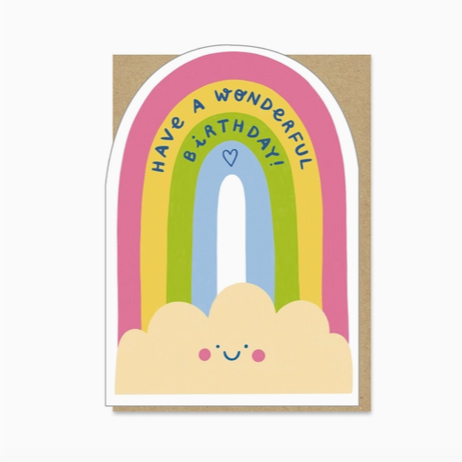 Rainbow Birthday Card