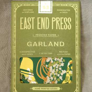 East End Press Spring Blooms Sewn Garland