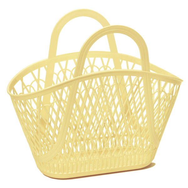 Sun Jellies Yellow Betty Basket Jelly Bag
