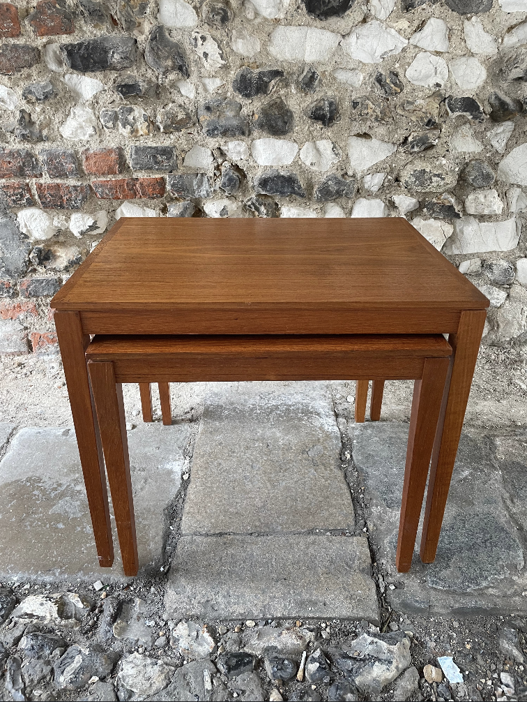 Mid Century Danish Nest of Tables Bent Silberg The Consortium