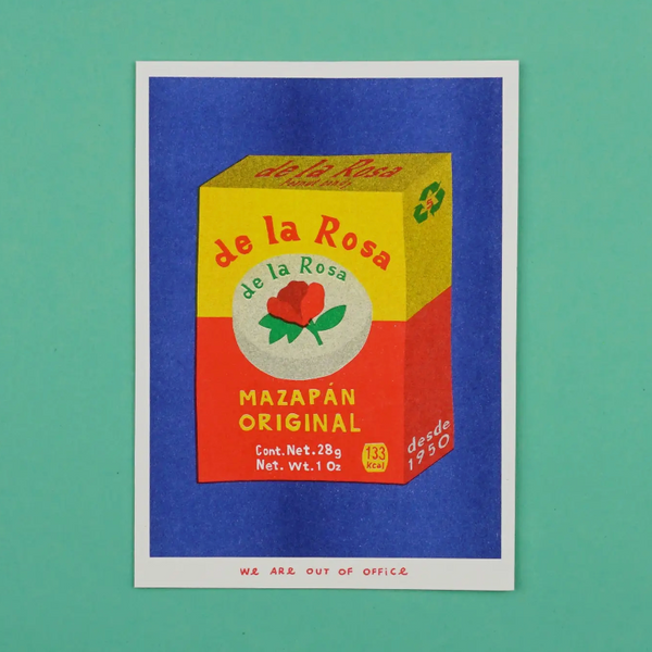 Framed Risograph Print - Mazapan Original