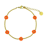 Prairie Bracelet - Gold/Orange