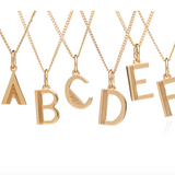 Rachel Jackson Gold Initial Necklaces