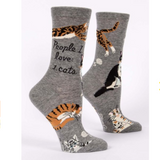 People I Love: Cats Crew Socks