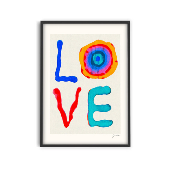 Zoe - LOVE - Framed Print