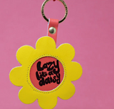 Lazy Daisy Keyring