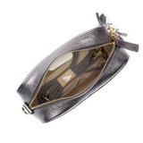Elie Beaumont Cross Body Bag - Pewter