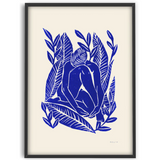 Maliv Fouiller La Nuit Framed Print