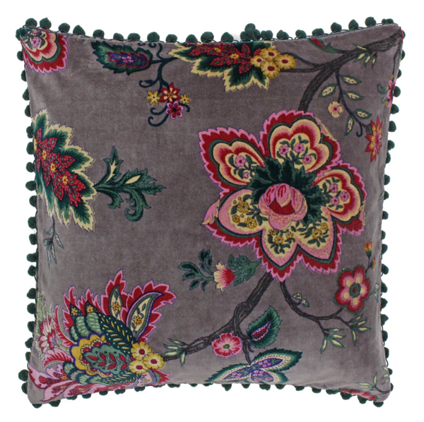 Palampu Paisley Cushion Mink