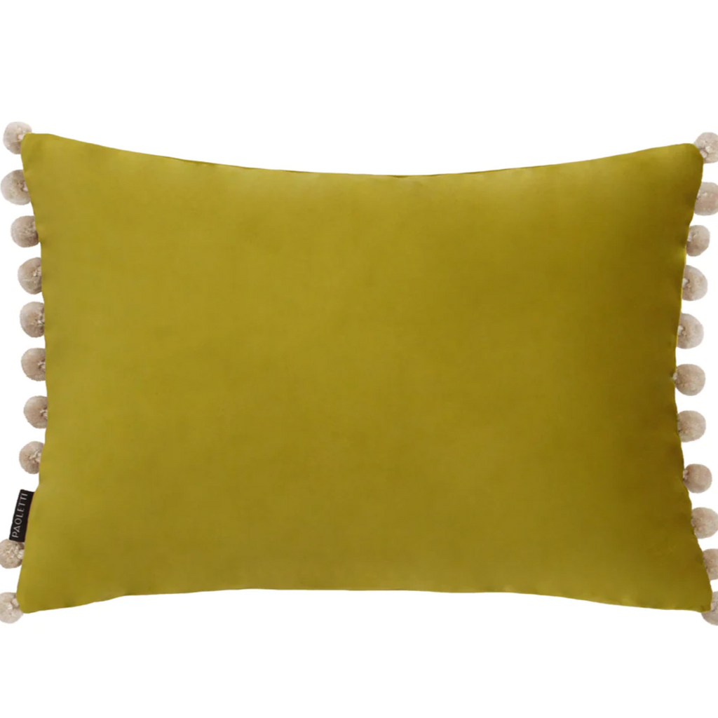 Palampu Fiesta Feather Cushion Bamboo/Natural The Consortium