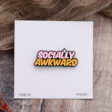Attic Creation - Socially Awkward Enamel Pin