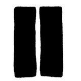 Black Colour Ginger Alpaca Handwarmers - Black