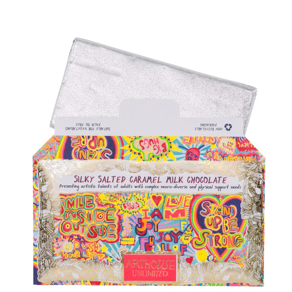 Arthouse Unlimited Full of Joy Chocolate, Milk Choc with Smooth Carame