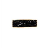 Black Colour Rhinestone Hairclip