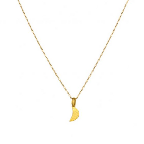 One & Eight Gold Luna Necklace