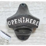 Open Here Bottle Opener