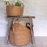 Oval Seagrass Basket With Handles