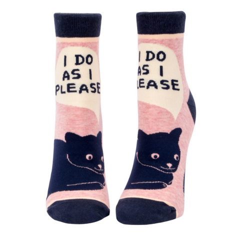 I Do As I Please Socks