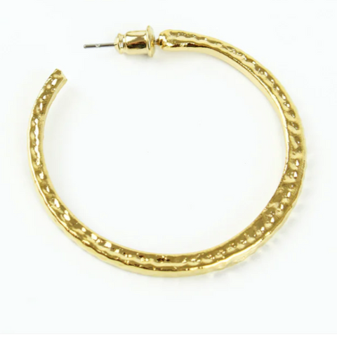 Large Everyday Gold Hoops