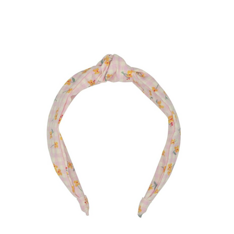 Rockahula Buttercup Gingham Knotted Headband