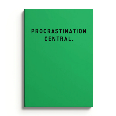 Procrastination Central Notebook