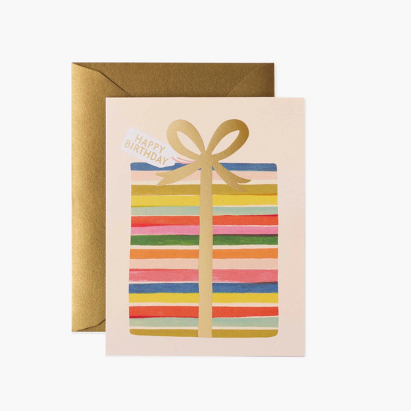Happy Birthday Present Card- Rifle Card