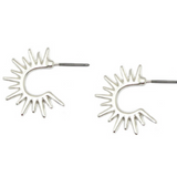 Isles & Stars Sun Shape Earrings