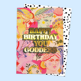 Happy Birthday You Goddess Eleanor Bowmer Card