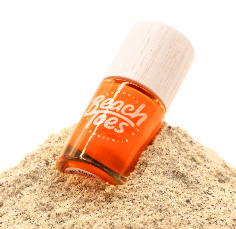 Beach Toes Nail Polish in Beachside Bonfire
