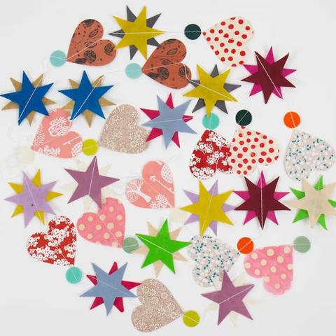 Afro Art Cosmos Garland
