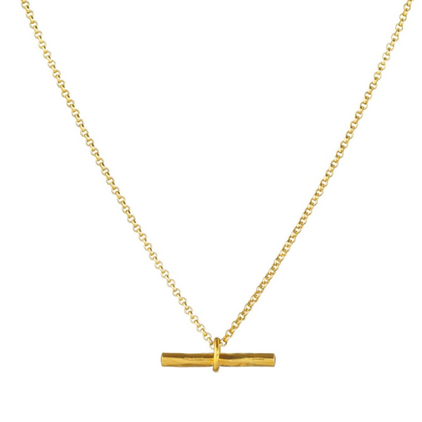 One & Eight Gold Willow Necklace