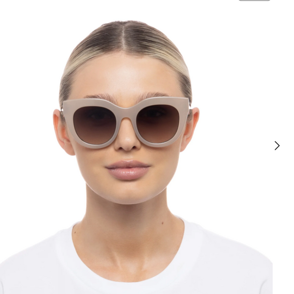 Le Specs Air Heart - Oatmeal