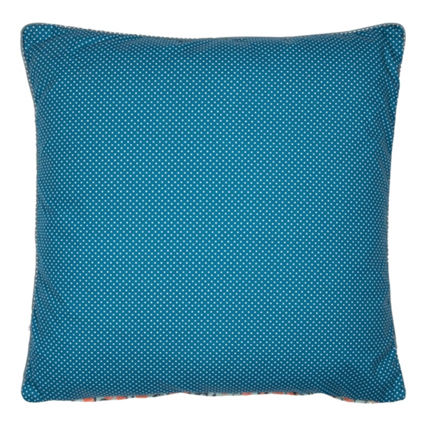 Au Maison Oranges Verte & Petrol Cushion 50x50cm