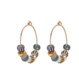 One & Eight Surf Rider Hoop Earrings