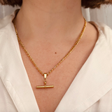 Little Nell Everyday Bar Pendant Necklace