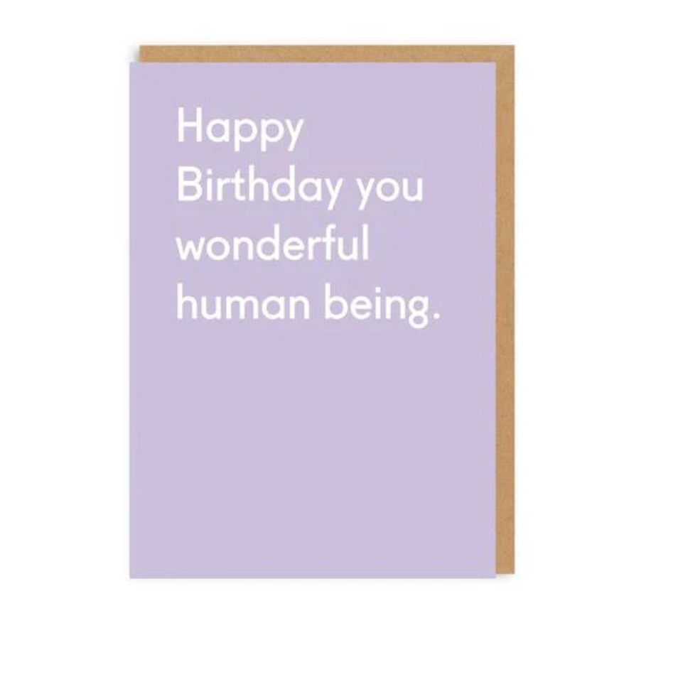 Wonderful Human Being Card – The Consortium Winchester and Romsey Hampshire