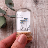 Attic Creations 'You're My Favourite' Earrings - Silver