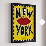 New York Framed Print