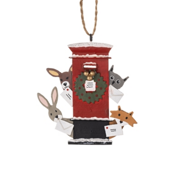 Peek A Boo Letter Box Hanging Decoration