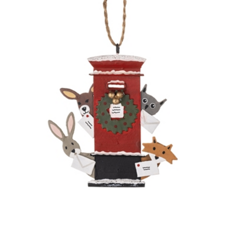 Peek A Boo Letter Box Hanging Decoration