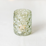 Votive Holder Green Lustre