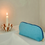 Catherine Colbrook Blue Make Up Bag with Liberty Print.