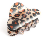 Oval Leopard Hair Claw