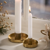 Gloria Simple Brass Candle Holder