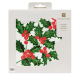 Botanical Holly Napkins (20 Pack)