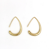 Harpie Twist Earrings Gold