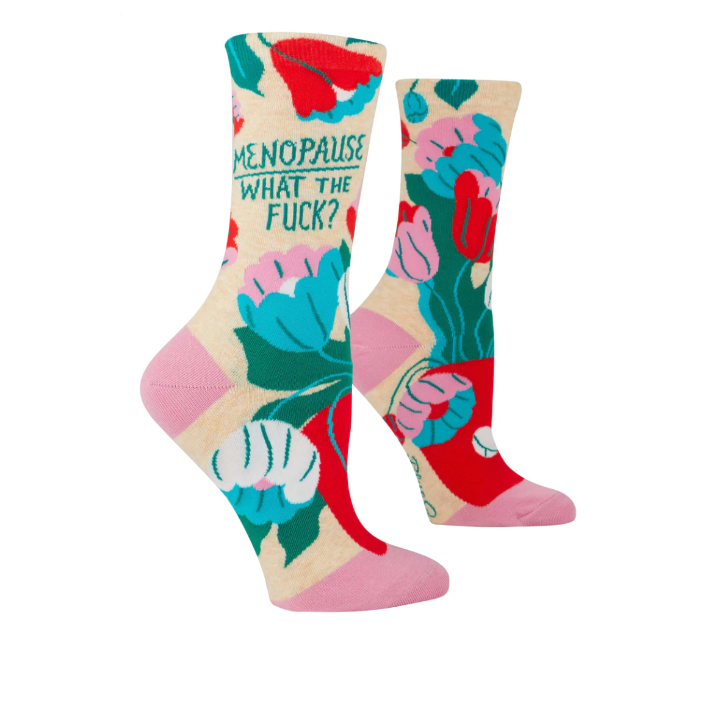 Blue Q Menopause. What the F*ck Socks
