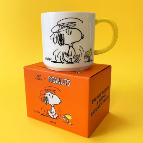 Peanuts Mug - I'm Not Worth A Thing Before Coffee